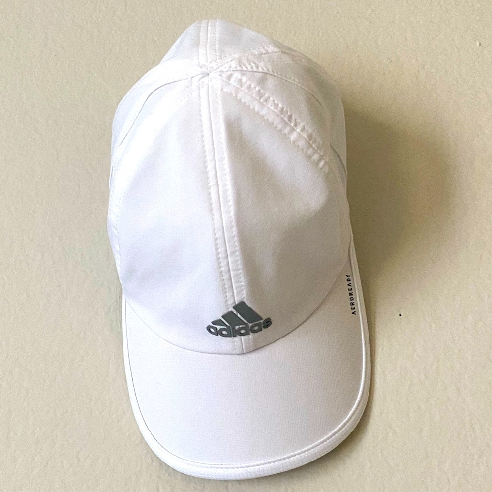 Adidas White Aeroready Baseball Cap